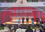 Sumedang, Representing West Java, Wins Second Best Award at the 2024 Internal Supervision Expo