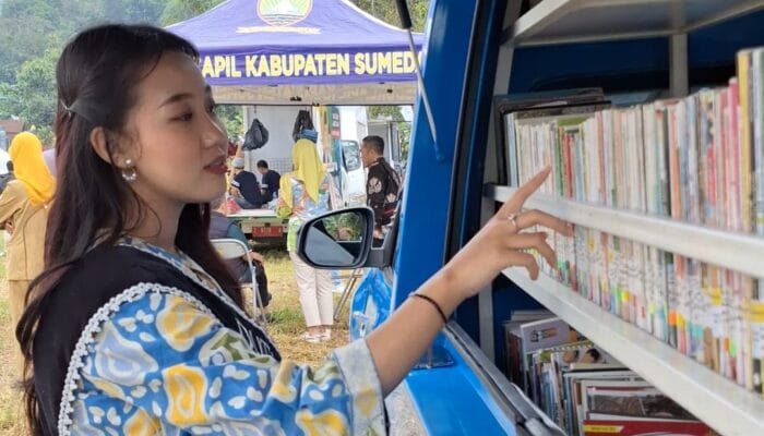 Dorong Peningkatan Literasi Masyarakat, Perpustakaan Hadir di Village Expo