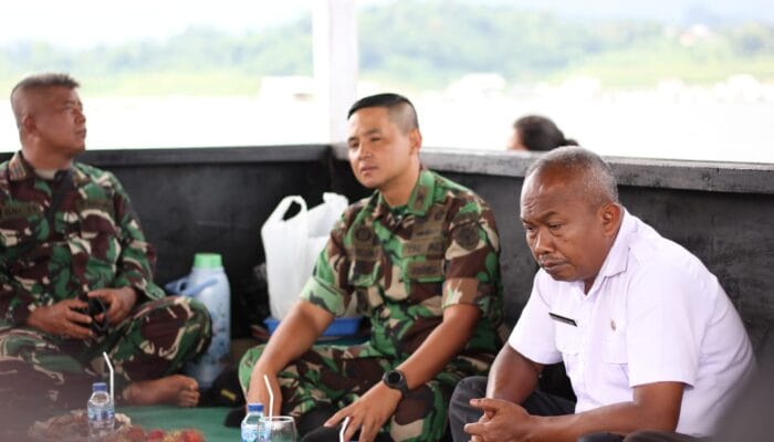 Dandim 0610 Sumedang Rayakan Syukuran Pembangunan Mushola Apung di Makam Prabu Aji Putih