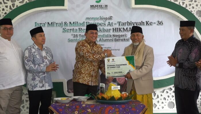 Pj Bupati: Ponpes At-Tarbiyyah Kebanggaan Warga Cimalaka dan Sumedang