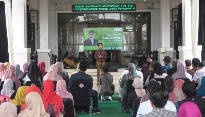 Wabup Fajar Melepas Agus Wahidin ke Kementerian PKP