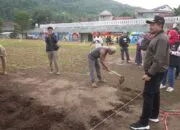 Bupati Dony Monitor Penataan Sport Center Cigugur