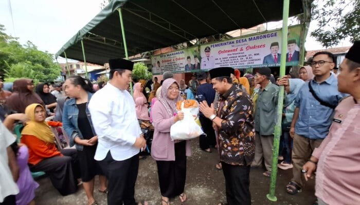 Safari Ramadan di Tomo, Bupati Berikan Bantuan Alsintan kepada Kelompok Tani