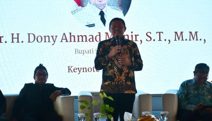 Bupati Dony Buka Kongres Kebudayaan Sumedang