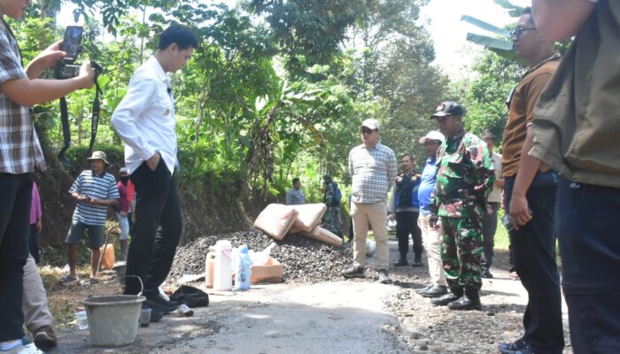 Wabup Fajar: Jalan Jingkang Diperlebar dan Diperbaiki Bertahap