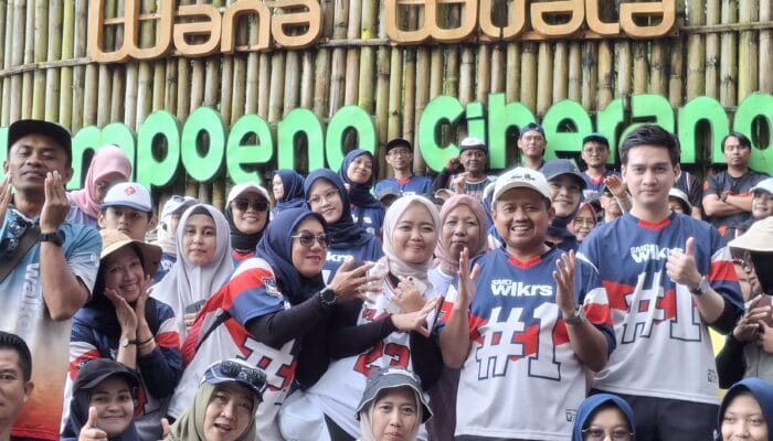 Jalan Sehat Bareng Sumedang Walkers, Kampung Ciherang Disulap Jadi Titik Akhir Penuh Pesona