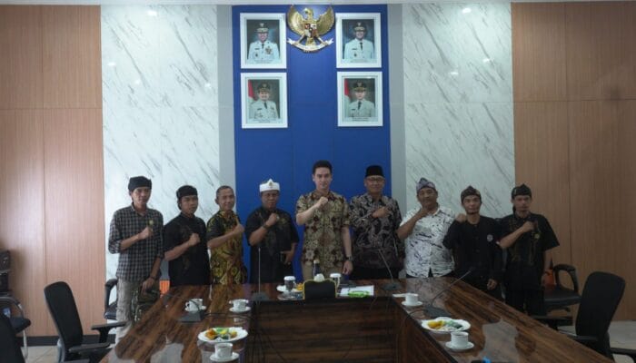 Wabup Fajar Terima Silaturahmi Yayasan Juru Kunci Sumedang