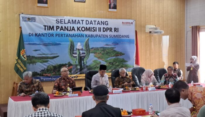 Komisi II DPR RI Tinjau PNBP Pertanahan di Sumedang: Tanah Sumedang Jadi Incaran Investasi Baru