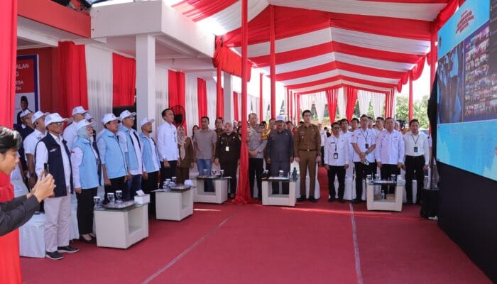Koperasi Desa Merah Putih Syariah Diluncurkan di Mekarjaya, Presiden Prabowo Hadir Secara Virtual