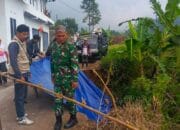 Jalan Penghubung Tanjungsari–Cijambu Longsor, Dandim 0610/Sumedang Pastikan Tanggap Darurat