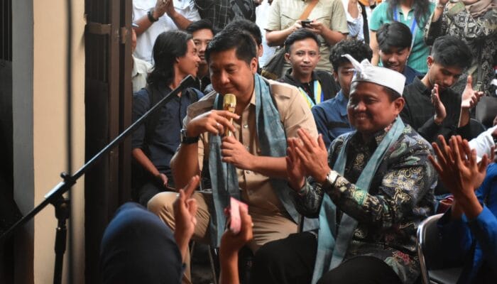Menteri Maruarar Sirait Resmikan Sekretariat Baru PMII Sumedang