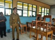 Wabup Fajar Cek Sarana Prasarana SMPN 1 Cibugel