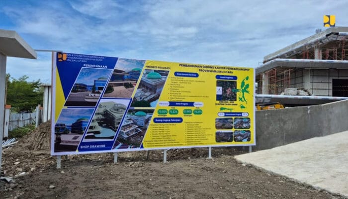 Pembangunan Kantor Perwakilan BPKP Maluku Utara Capai 79%, Menteri PU Targetkan Selesai