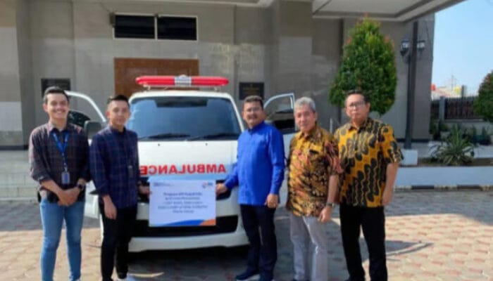 BRI Kramat Region 6/Jakarta 1 Serahkan Bantuan 1 Unit Mobil Ambulans Kepada Gereja HKBP Letjend Suprapto