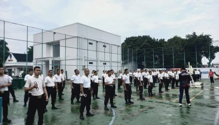 BRI Otista Region 6/Jakarta 1 dan PKSS Adakan Pembinaan Fisik Petugas Keamanan & Pengemudi