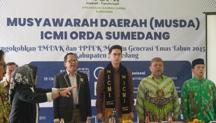 Musda ICMI Sumedang: Cendekiawan Muslim Diajak Jawab Soal Kedaulatan Pangan