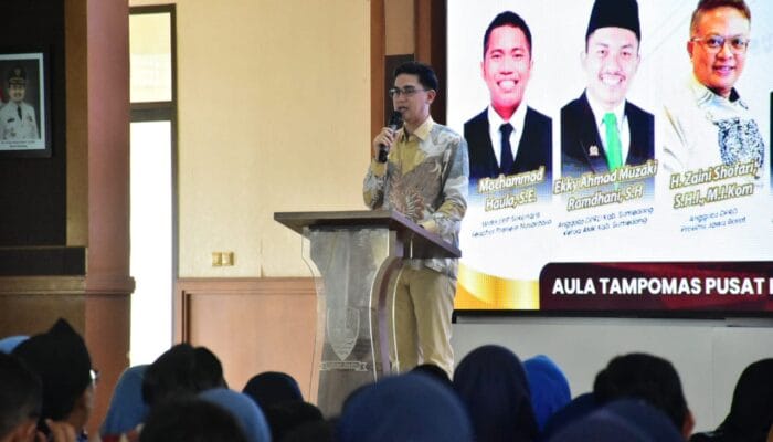 Wabup Fajar Siap Bela Guru