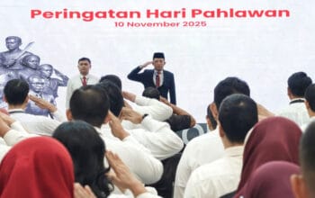 BRI Region 6/Jakarta 1 Gelar Upacara Peringatan Hari Pahlawan 2025