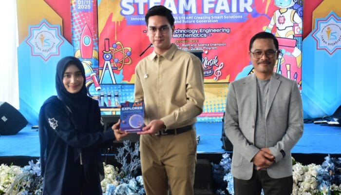 Wabup Fajar Gaspol Open House STEAM Fair SMP IT Insan Sejahtera: Cetak Generasi Emas 2045!