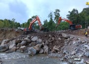 Kementerian PU Tangani Konektivitas Jalan Provinsi Sicincin-Bukittinggi, Pemasangan Jembatan Darurat Ditargetkan Rampung Awal Januari