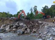 Kementerian PU Tangani Konektivitas Jalan Provinsi Sicincin-Bukittinggi, Pemasangan Jembatan Darurat Ditargetkan Rampung Awal Januari