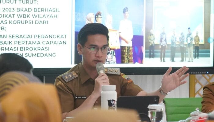 No Room for Pungli! Wabup Fajar Aldila Minta BKAD Sumedang Jaga Integritas dan Marwah