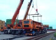 KAI Logistik Sukses Dukung Perawatan Jalur KA Melalui Pengiriman Multi Tie Tamper ke Kuala Tanjung