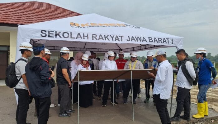 Gaspol! Bupati Dony Cek Langsung Proyek Sekolah Rakyat Sumedang di Ujungjaya