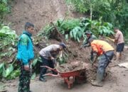 Tanah Longsor di Cipanas