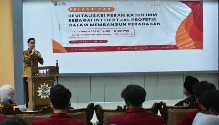 Wabup Fajar Ajak Kader IMM Sumedang Membumi