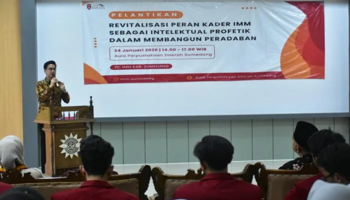 Wabup Fajar Ajak Kader IMM Sumedang Membumi