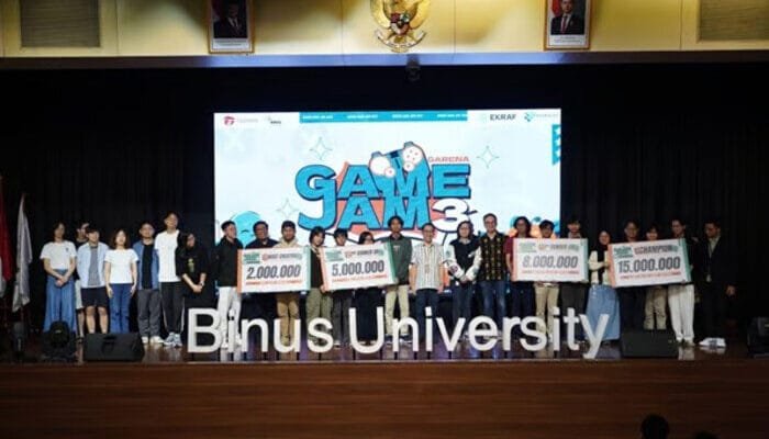 BINUS University Tuan Rumah Garena Game Jam 3, Dukung Talenta Muda