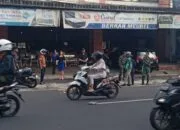 Gehu Berserakan, Dua Motor Tabrakan di Sumedang Menjelang Buka Puasa