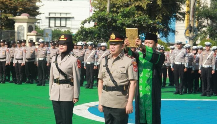 Kapolres Pimpin Sertijab & Kenaikan Pangkat Pengabdian, Polres Sumedang Solid!
