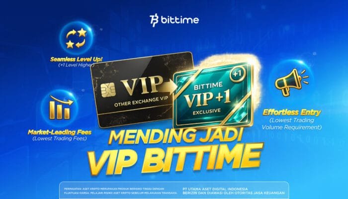 Bittime Hadirkan Pengalaman Eksklusif VIP Experience, #CryptoVIPJourney di Tengah Tren Positif Aset Kripto