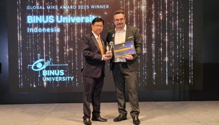 Menuju Usia ke-45, BINUS University Raih Global Most Innovative Knowledge Enterprise (MIKE) Award 2025: Wujudkan Dampak Berkelanjutan