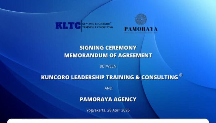 KLTC MoA dengan Pamoraya Agency Satukan Leadership dan Personal Branding SDM
