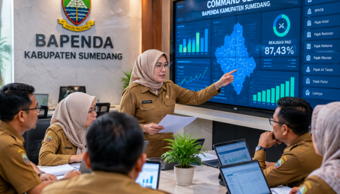 Bapenda Sumedang Gaspol Kejar Potensi Pajak, Kekompakan Tim Jadi Kunci